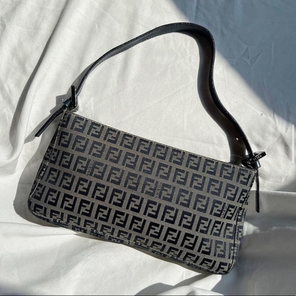 Fendi Zucchino Pochette - Picture 1 of 6